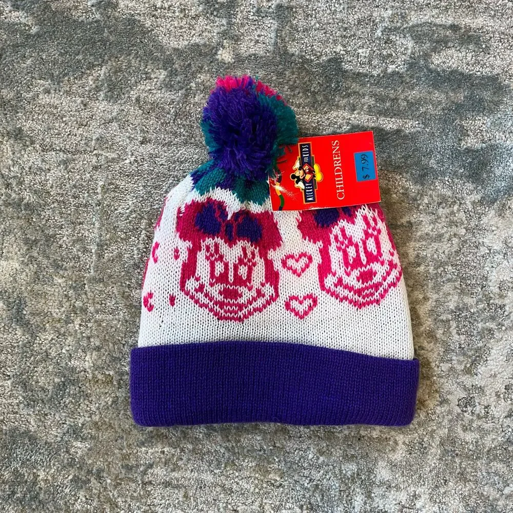 Vintage Mickey's Stuff for Kids Minnie Mouse Hat NWT